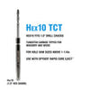 Spyder Hex10 1/2 TCT Quick Change Hole Saw Arbor Assembly Rapid Core Eject™