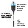 Spyder 5/8 x 6 Spade Bit (2-Pack) Stinger™
