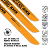 Spyder Double-Sided 6 Wood/Metal Cutting 10/14-TPI Reciprocating Saw Blade 3X3™