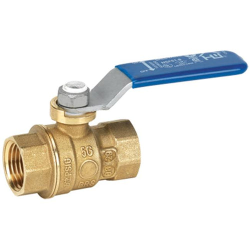 Homewerks Worldwide Brass FPT Ball Valve Comp x Comp