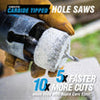 Spyder 600015CF 1-1/2 Tungsten Carbide Tipped (TCT) Non-Arbored Hole Saw Rapid Core Eject®