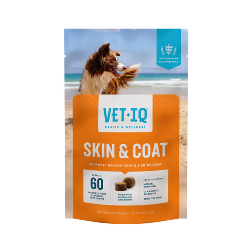 VetIQ® Skin & Coat Soft Chews For Dogs