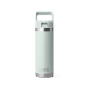 YETI RAMBLER® 18 Oz Water Bottle With Color-Matched Straw Cap