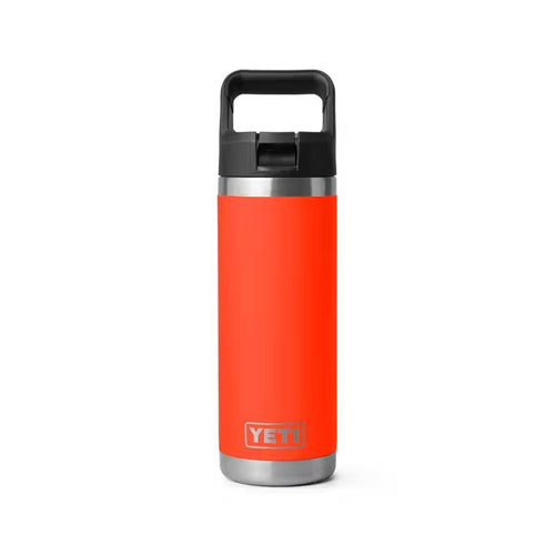 YETI RAMBLER® 18 Oz Water Bottle With Color-Matched Straw Cap
