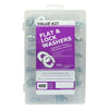 Monster Fastener Zinc Plated Grade 2 Steel SAE Flat Washers