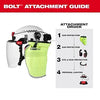 Milwaukee BOLT™ White Front Brim Hard Hat w/6pt Ratcheting Suspension (USA) - Type 1, Class E