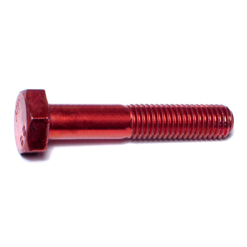 Monster Fastener Zinc Plated Class 8.8 Steel Coarse Thread Hex Cap Screws