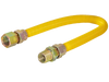 Eastman 1/2 in. OD Epoxy-Coated Gas Connector - FIP x MIP