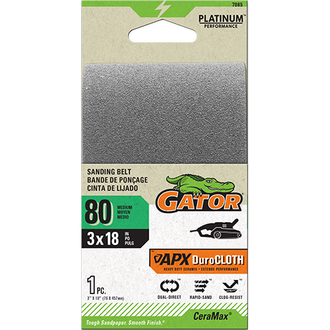 Gator CeraMax 3x18 in Sanding Belts