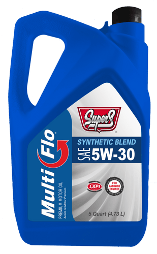 Smittys Supply Super S Multi-Flo Synthetic Blend SAE 5W-30 SQ/ GF-7A Motor Oil