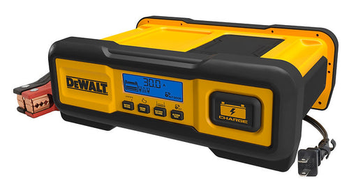 DeWalt DXAEC100 Professional 30 Amp Battery Charger, 3 Amp Battery Maintainer with 100 Amp Engine Start