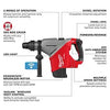 Milwaukee M18 FUEL™ 1-3/4 SDS MAX Rotary Hammer w/ ONE-KEY™