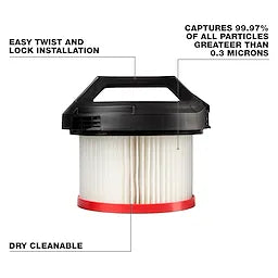 Milwaukee 49-90-1961 HEPA Filter
