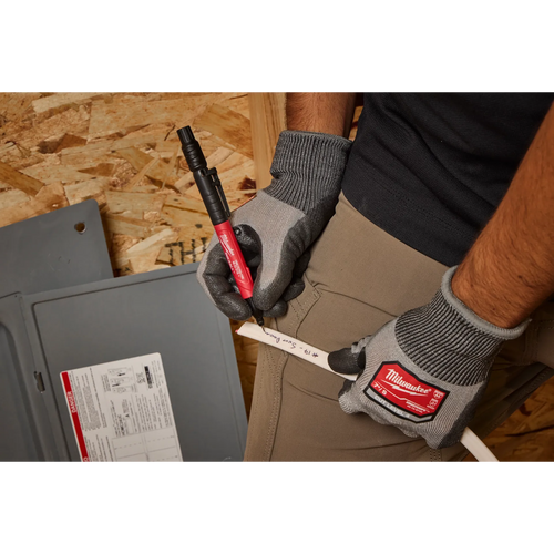 Milwaukee INKZALL™ Double Sided Black Jobsite Marker – Ultra Fine & Fine Point