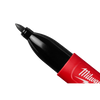 Milwaukee INKZALL™ Double Sided Black Jobsite Marker – Ultra Fine & Fine Point
