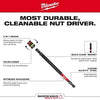 Milwaukee SHOCKWAVE™ Impact Duty 1/4” and 5/16” x 6” QUIK-CLEAR™ 2-in-1 Magnetic Nut Driver