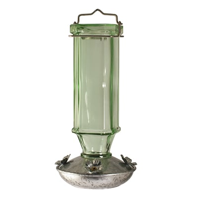 Woodlink Rustic Farmhouse Glass Hummingbird Feeder