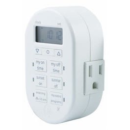 Digital Timer, Indoor, 1-Outlet