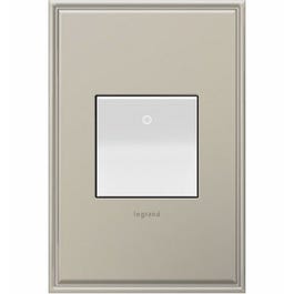 Paddle Switch, 3-Way, White, 15-Amp