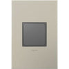 Pop-Out Outlet, 1-Gang, Magnesium