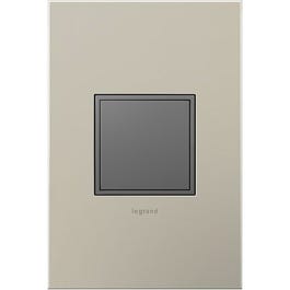 Pop-Out Outlet, 1-Gang, Magnesium