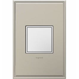 Pop-Out Outlet, 1-Gang, White