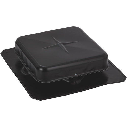 Airhawk 50 In. Black Aluminum Square Roof Vent