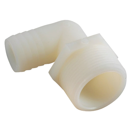 Anderson Metals 3/8 In. Barb x 3/4 In. MIP Nylon Elbow