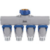 Best Garden Aluminum 4-Way Connector Hose Shutoff Manifold