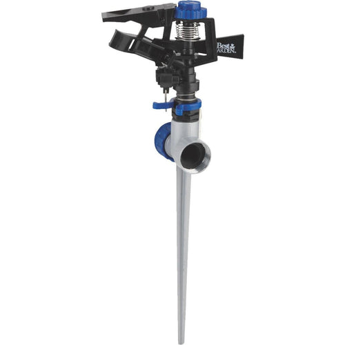 Best Garden Poly & Metal 5600 Sq. Ft. Spike Impulse Sprinkler
