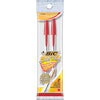 Bic Cristal Medium Point Red Ball Pen (2-Pack)