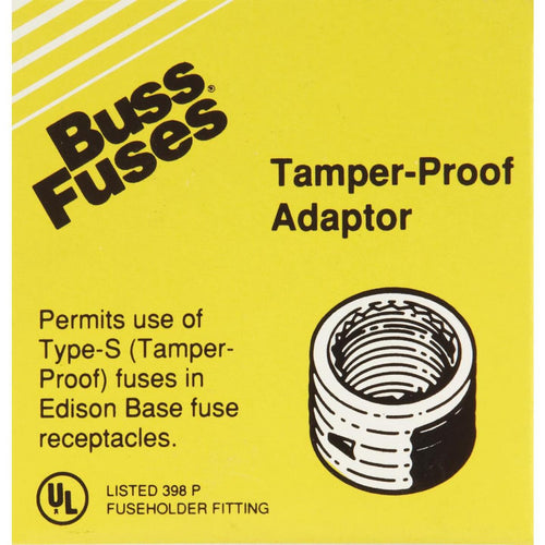 Bussmann Plug Rejection S-25 & S-30 Fuse Adapter (4-Pack)