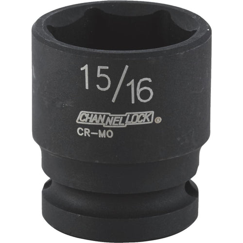 Channellock 1/2 In. Drive 15/16 In. 6-Point Shallow Standard Impact Socket