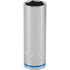 Channellock 1/2 In. Drive 19 mm 6-Point Deep Metric Socket
