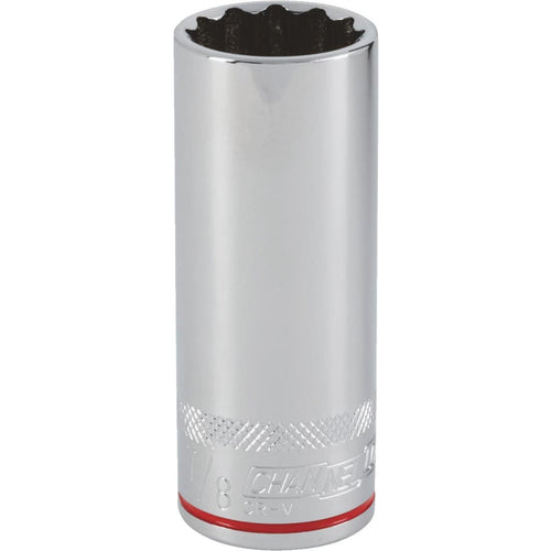 Channellock 1/2 In. Drive 7/8 In. 12-Point Deep Standard Socket