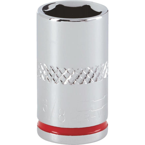 Channellock 1/4 In. Drive 3/8 In. 6-Point Shallow Standard Socket