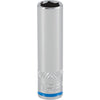 Channellock 1/4 In. Drive 9 mm 6-Point Deep Metric Socket